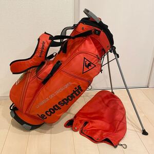 ルコック スタンド式 キャディバッグ 9型 (le cog sportif golf) QQBMJJ02 軽量モデル 格安スタート！！