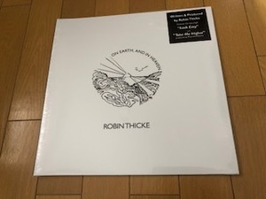 Robin Thicke / ロビン・シック『On Earth, And In Heaven』LP/アナログレコード【未開封/新品】Pharrell Williams/ファレル・ウィリアムス