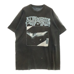 VINTAGE ヴィンテージ 90s ALICE IN CHAINS X-RAY ROENTGEN TEE アリスインチェイン 両面プリント Tシャツ 半袖 カットソー ブラック