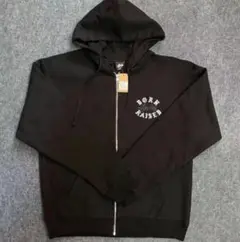 Stussy Born x Raised Logo Zip Hoodie L