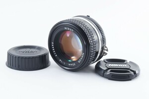 ★超美品　動作確認済★ NIKON ニコン AI-S NIKKOR 50mm f1.4 MF レンズ　防湿庫管理 #Y975