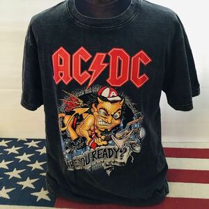 ACDC L バンドTシャツ　ロックTシャツ