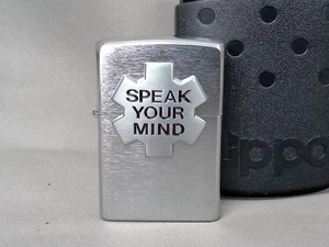 【未着火品】 Zippo Marlboro SPEAK YOUR MIND スイス限定品