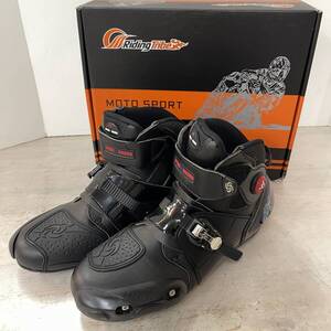 4262　【未使用保管品】Riding Tribe 　ツーリングブーツ　26㎝　SPEED BIKERS　MOTO SPORT　TOURING BOOTS