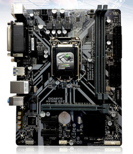 美品 GIGABYTE H310M DS2 マザーボード Intel H310 第8世代CPU LGA 1151 Micro ATX DDR4