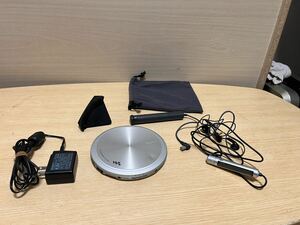 SONY WALKMAN CD ポータブル プレーヤー D-EJ955 乾電池ケース/リモコン/ACアダプター/充電スタンド/ソフトケース付き　ジャンク