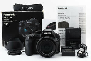 ■ほぼ新品■ パナソニック Panasonic LUMIX DMC-FZ300 ブラック 光学24倍ズーム 【初期付属品完備】#608012