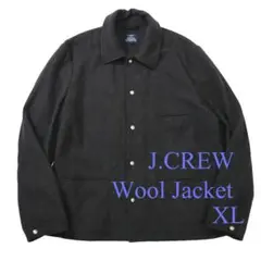 XL J.CREW ウール ジャケット カバーオール ビンテージ グレー