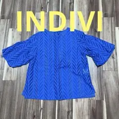 INDIVI インディヴィ七分丈カットソー トップス サイズ34