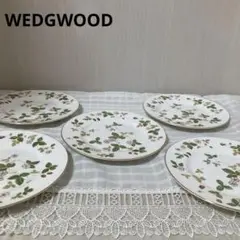 ウェッジウッドWEDGWOOD ストロベリー　プレート 18㎝　5枚セット