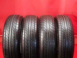 タイヤ4本 《 ヨコハマ 》 DNA エコス ES300 [ 195/70R14 91S ]9.5/9分山★ クラウン セプター タウンエース グロリア バネット n14