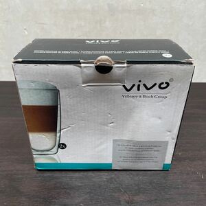 vivo ダブルウォールグラス　350ml 2個 耐熱ガラス製器具