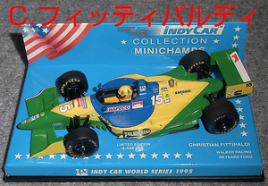 1/43 INDY レイナード フォード クリスチャン フィッティパルディ 1995 ウォーカーレーシング WALKER RACINGREYNARD FORD CART インディ