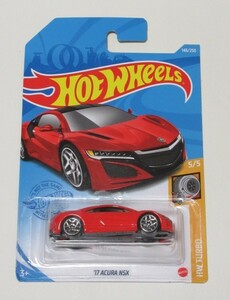 絶版HW アキュラ NSX 2017 レッド　新品未開封