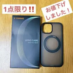 TORRAS iphone 15 ケース UPRO Ostand R ブラック