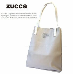 ■【新品・未使用品】 ZUCCa ズッカ レザー調ビッグトート ■