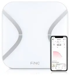 FiNC 　 体組成計 体重計　スマホ連動　ヘルスメーター　Bluetooth