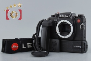 【中古】Leica ライカ R7 ブラック + モーターワインダー R + グリップ