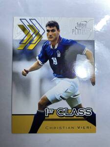 futera PLATINUM2001 WORLD STARS FIRST CLASS CHRISTIAN VIERI BESE CARD 37 クリスティアン ビエリ ヴィエリ フテラ プラチナム