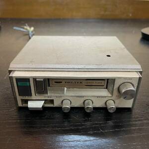 BELTEK カーステレオ　ベルテック カセットテープ プレーヤー EX307 12v 日本製 JAPAN 動作品 昭和アンティーク 旧車