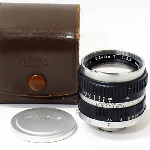 Olympus E.Zuiko-T 8cm F5.6 for OLYMPUS ACE ACE-E 望遠 レンズシャッター レンズ交換式 35mm フィルムカメラ オリンパス エース用 80mm 