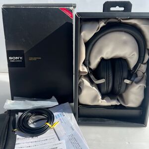 F SONY stereo headphones mdr-z1000 ソニー ステレオヘッドフォン ヘッドセット ヘッドフォン 密閉ダイナミック型 ケーブル付き