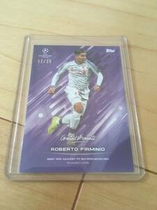 TOPPS O Jogo Bonito フィルミーノ　セット　リバプール　25シリ