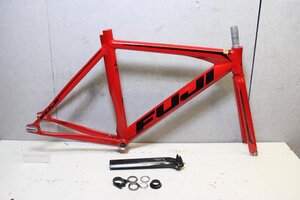 □Fuji フジ TRACK PRO アルミ ピストフレーム 2017年 52size