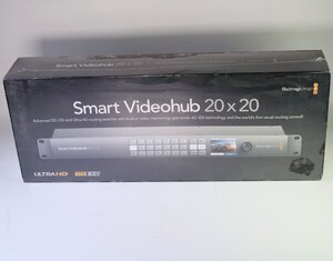 □Smart Videohub 20 x 20 Blackmagic Desisgn VHUBSMART6G2020 6G-SDI 20x20 ルーティングスイッチャー 未使用品□