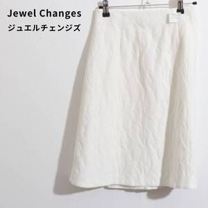 ★美品★Jewel Changes ジュエルチェンジズ タイトスカート 刺繍