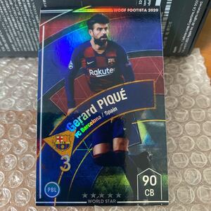 ◆WCCF FOOTISTA 2020 ジェラール・ピケ Gerard PIQUE FC Barcelona RU前◆