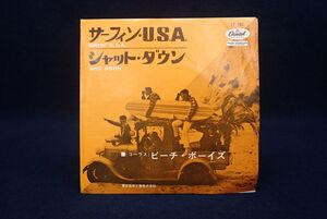 ▽EP盤66 BEACH BOYS/サーフィンU.S.A/シャット・ダウン▽盤/EP/レコード