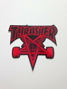 Thrasher ステッカー　SK8Goat レッド