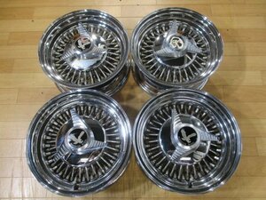 希少 当時物 旧車 ROADSTER WHEEL ロードスター ワイヤー ホイール 4本セット 5H-114.3/120 13インチ 5.5J-25 USDM USA 深リム