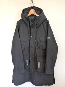 MANASTASH × TAION BENCH HEATER COAT L マナスタッシュ タイオン コラボ 別注 ベンチヒーターコート ナイロンジャケット モッズコート