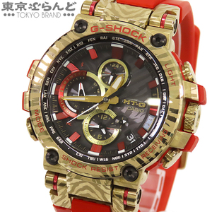 101720591 カシオ CASIO G-SHOCK 干支 寅年 限定 MTG-B1000CX-4A ゴールド 赤 SS 樹脂 MT-G 虎 海外モデル 腕時計 メンズ ソーラー 電波