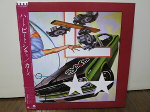 盤質A THE CARS (analog) HEARTBEAT CITY (国内盤) カーズ　ハートビート・シティ　アナログレコード vinyl