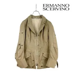 11T315☆ ERMANNO SCERVINO ボア ジャケット アウター M