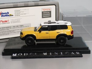 ▲超希少！YELLOW！MODEL1 1/64 Toyota トヨタ LAND CRUISER ランドクルーザー LC250 新品