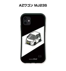 グリップケース スマホケース iPhone16 マツダ AZワゴン MJ23S