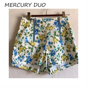 MERCURY DUO マーキュリー デュオ　花柄　ショートパンツ　100