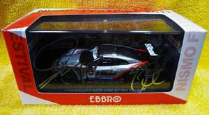 ★【中古】サイン入り EBBRO NISMO FESTIVAL 2011 FUJI SPEEDWAY 12.04 SUPER GT500 S Road MOLA GT-R Rd. Sugo Winner ★送料520円