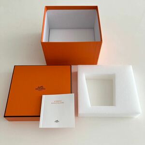 エルメス HERMES ボックス 空箱 空き箱 オレンジボックス　食器　ブルーダイユール　小物入れ　インテリア　クリスマス　ディスプレイ