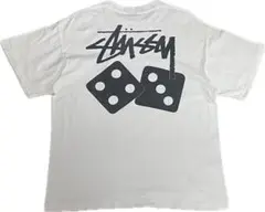 STUSSY 80s DICE TEE WHITE