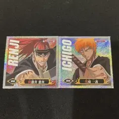 BLEACH ブリーチ シール 2005 黒崎一護 阿散井恋次