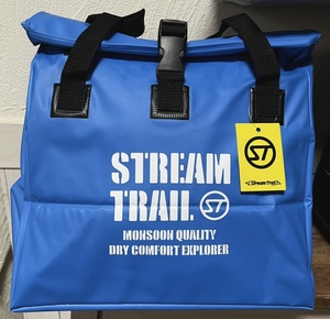 STREAM TRAIL ★ ストリームトレイル ☆ ROLL DOWN TOTE ☆ ロールダウントートバック Blue Sサイズ