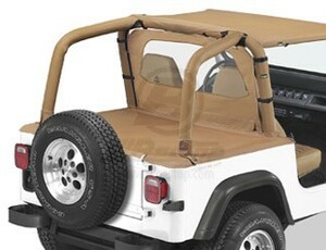 BESTOP 正規品 Duster ダスター スーパートップ用 Jeep ジープ Wrangler YJラングラー 1992-1995年 スパイスカラー