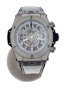 HUBLOT◆自動巻/ビッグ・バン ウニコ/WHT/チタン/202406MOH済/20240630/日差+7//