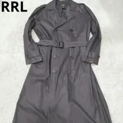 【極美品】RRL ダブルアールエル トレンチコート 三つ星タグ M-L相当