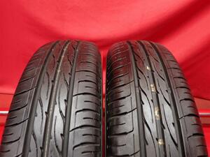 中古タイヤ 155/80R13 79S 2本セット ダンロップ エナセーブ EC203 DUNLOP ENASAVE EC203 8.5分山★n13 パッソ ブーン ヴィッツ Kei ロゴ